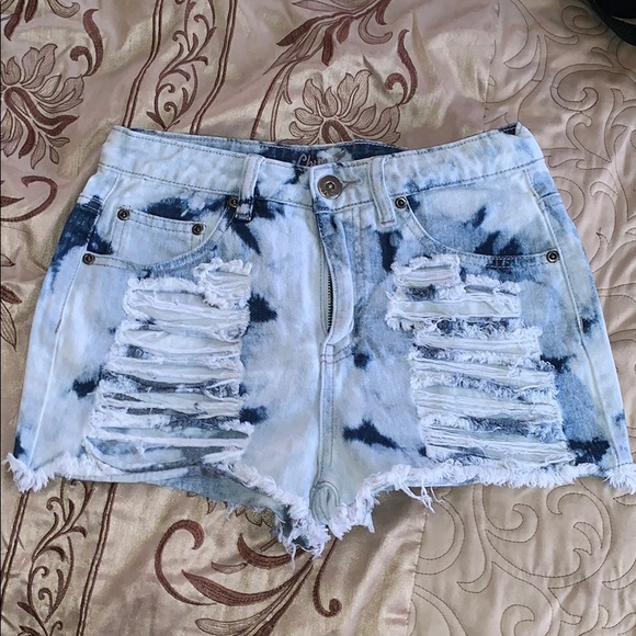 Pants - Tye dye shorts